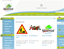 Tablet Screenshot of mezeriat.fr